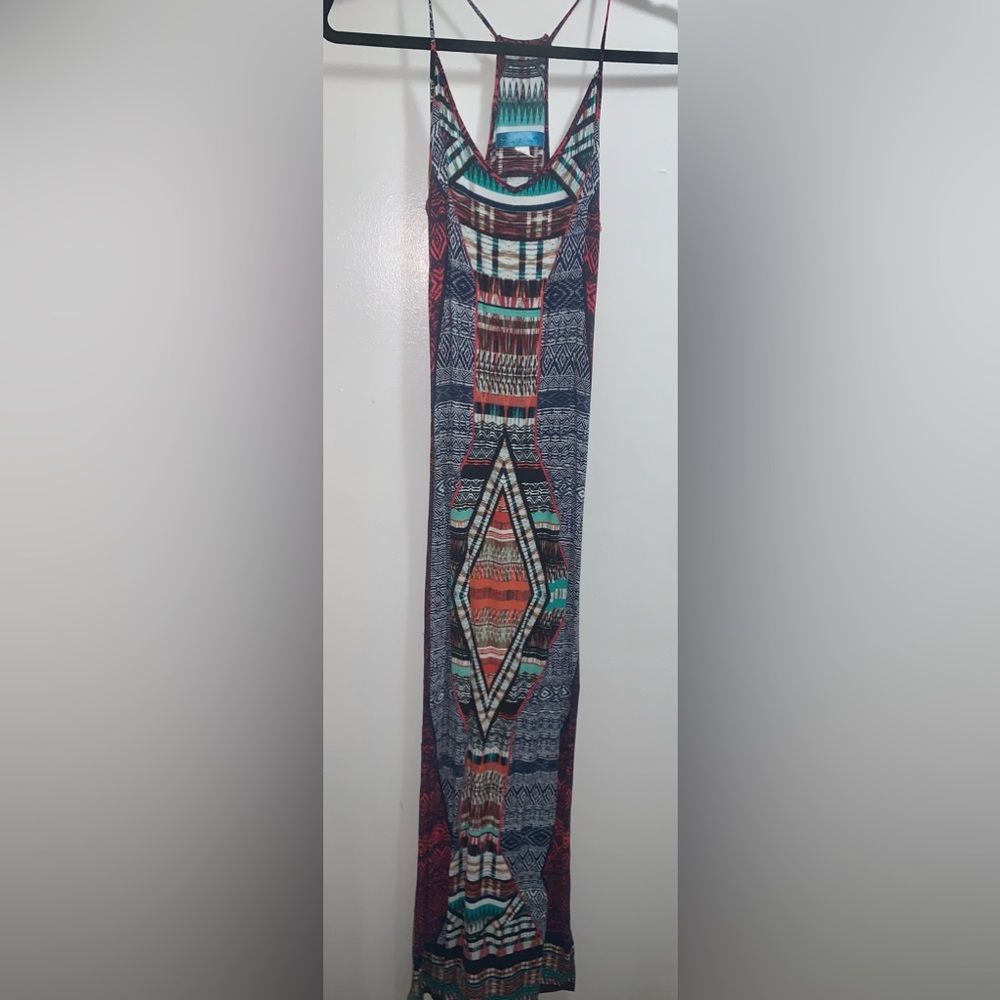 Buttons Razorback Maxi dress - Medium - Picture 3 of 7